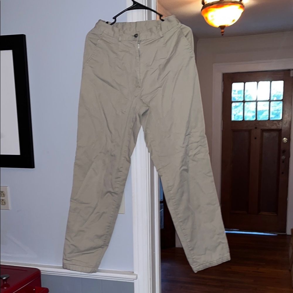 Woman’s LL  Bean khaki chino